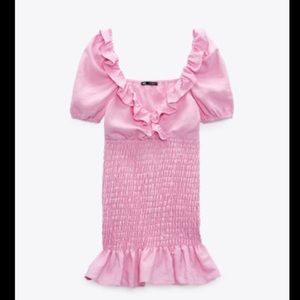 Zara pink dress
